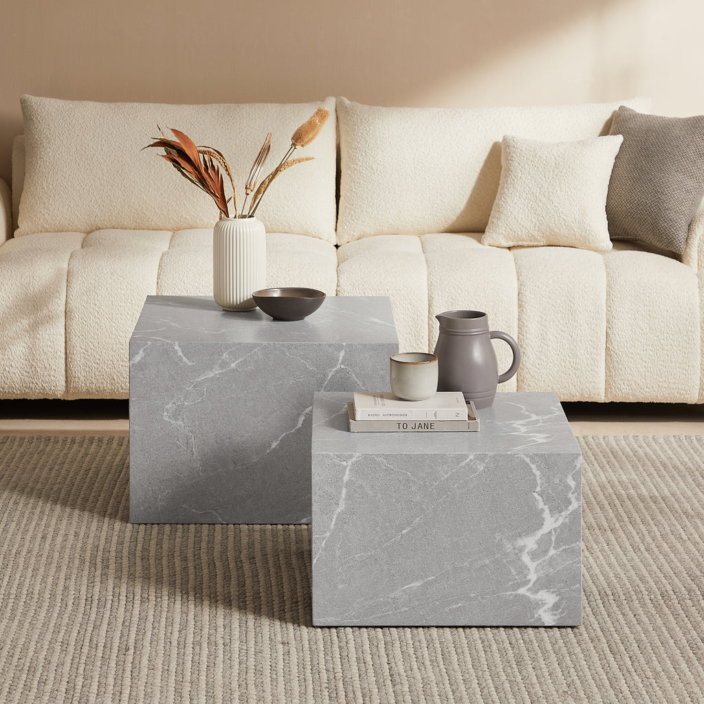 Sales Fever - Couchtisch Grau 2er Set