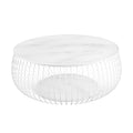 Sales Fever - Couchtisch Ø 86 cm Weiß