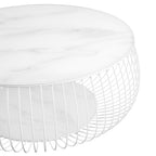 Sales Fever - Couchtisch Ø 86 cm Weiß