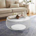 Sales Fever - Couchtisch Ø 86 cm Weiß