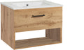 Waschbeckenunterschrank Trento Light Wotaneiche