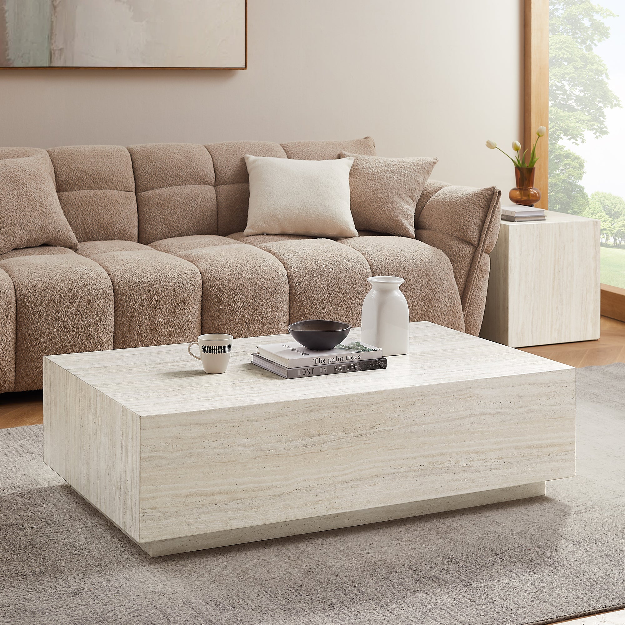 Sales Fever - Couchtisch Travertin 120x75 cm
