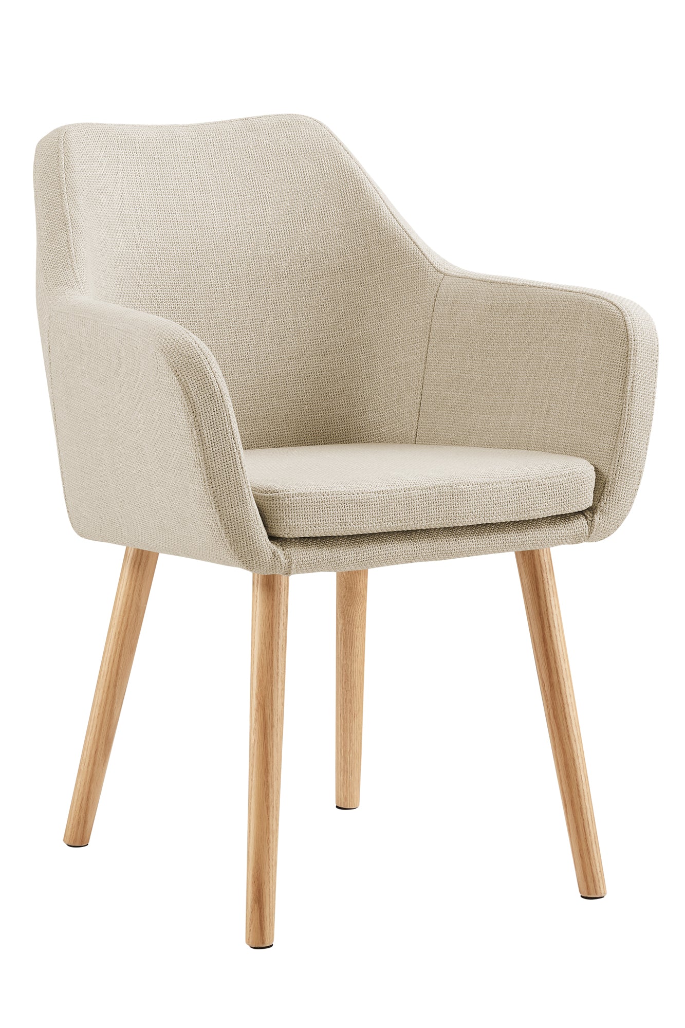 Sales Fever - Armlehnstuhl Strukturstoff Beige