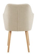 Sales Fever - Armlehnstuhl Strukturstoff Beige