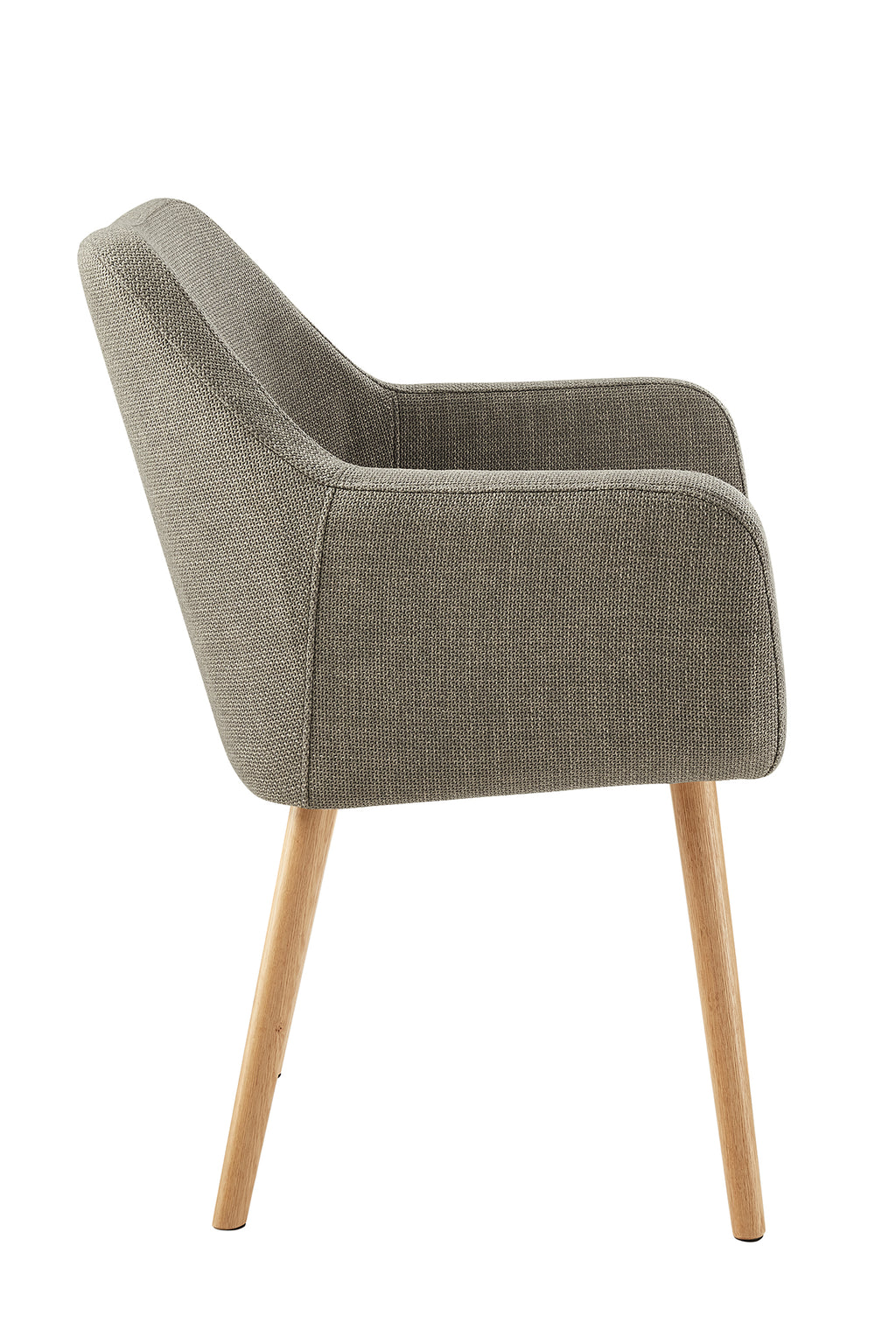 Sales Fever - Armlehnstuhl Strukturstoff Braun