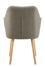 Sales Fever - Armlehnstuhl Strukturstoff Braun