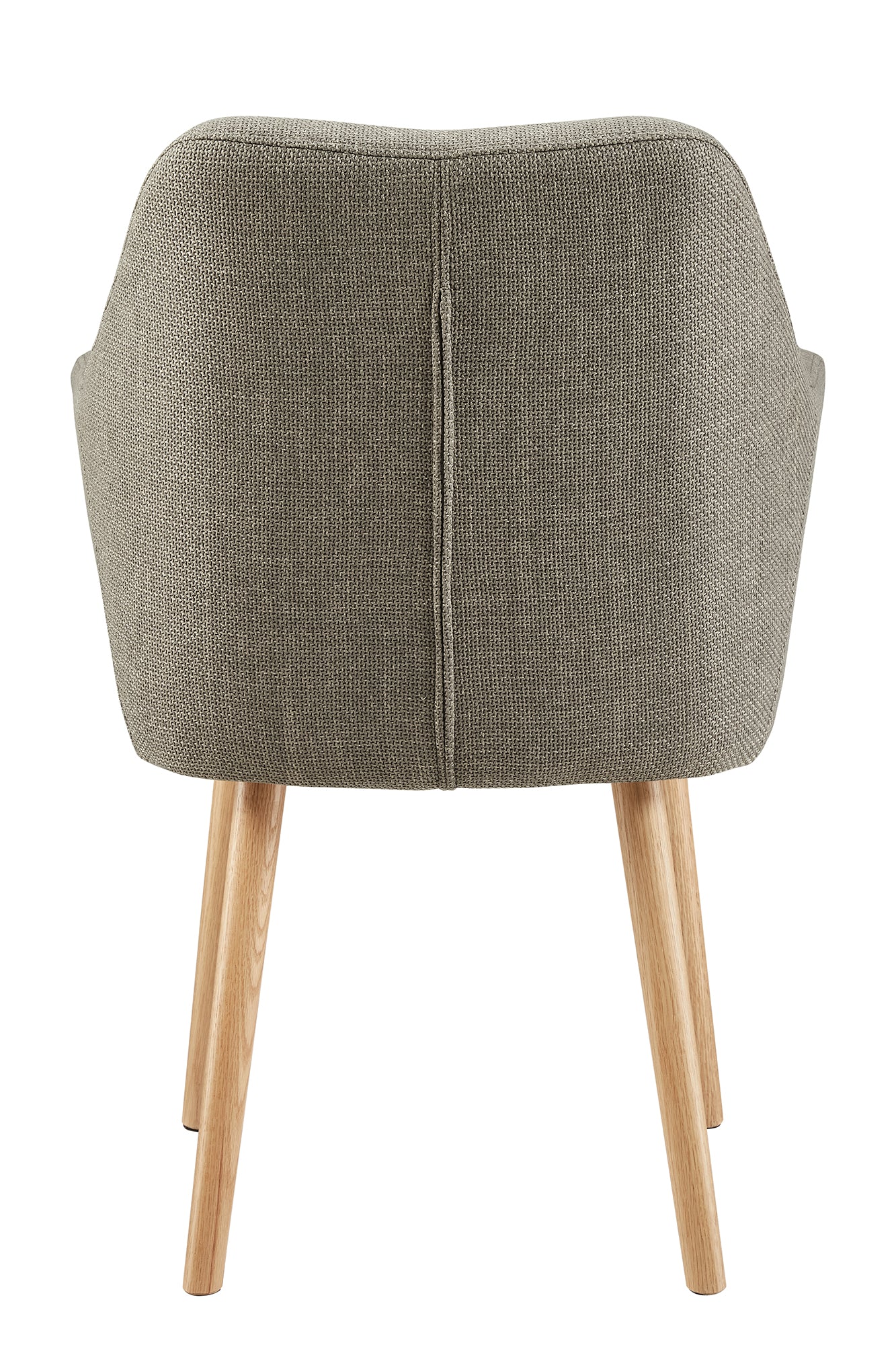 Sales Fever - Armlehnstuhl Strukturstoff Braun