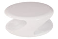 Sales Fever - Couchtisch 80x80x33 cm weiß Fiberglas