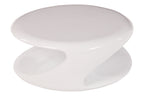 Sales Fever - Couchtisch 80x80x33 cm weiß Fiberglas