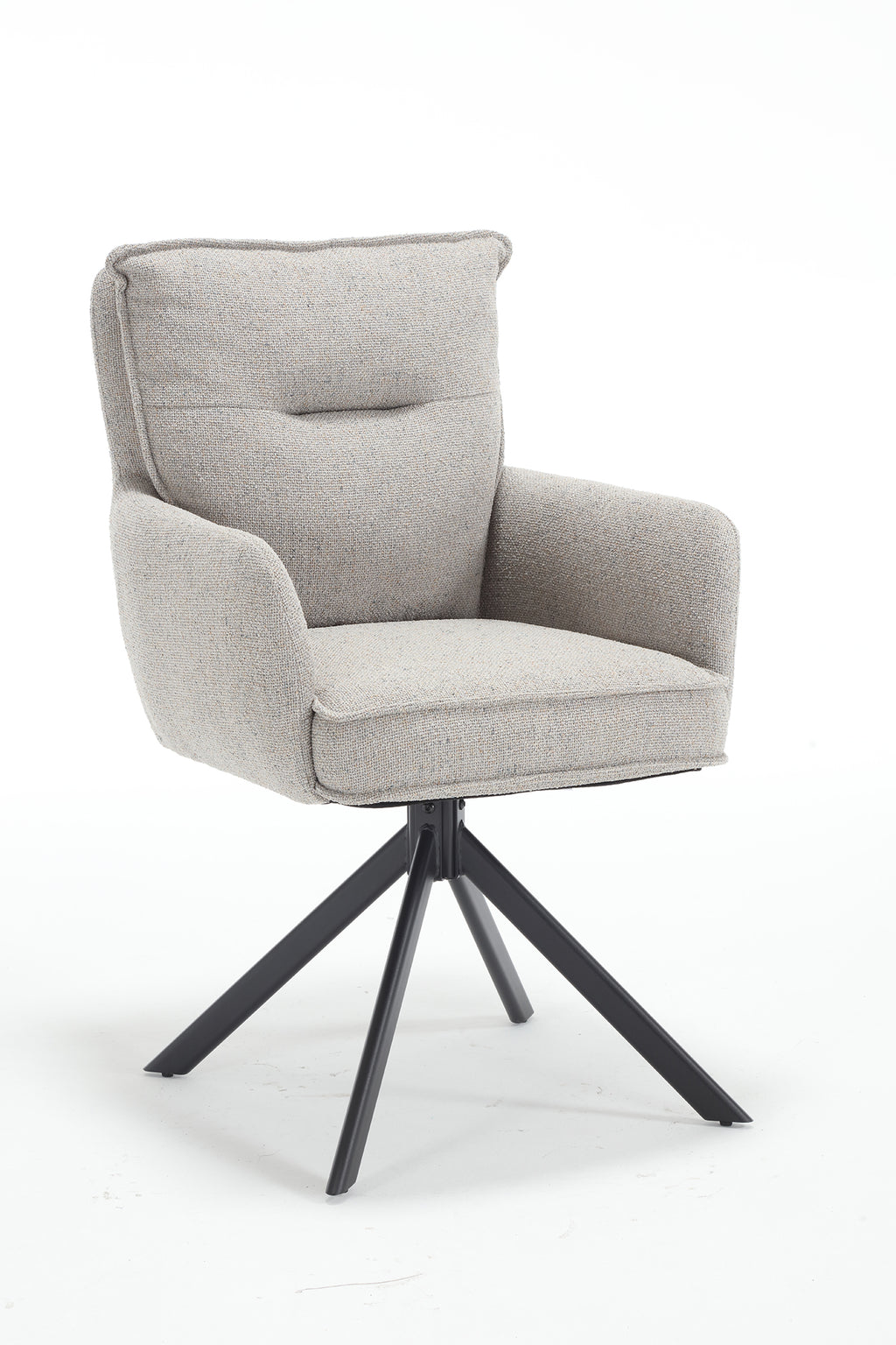 Sales Fever - Armlehnstuhl Strukturstoff Grau