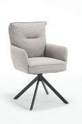 Sales Fever - Armlehnstuhl Strukturstoff Grau