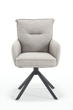 Sales Fever - Armlehnstuhl Strukturstoff Grau