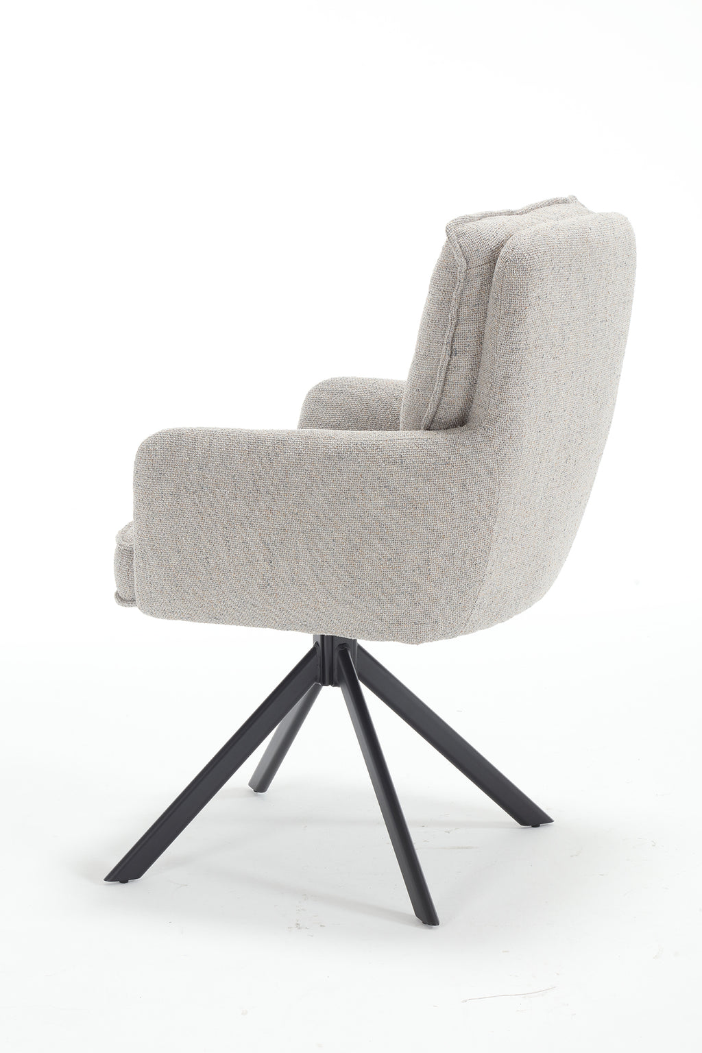 Sales Fever - Armlehnstuhl Strukturstoff Grau