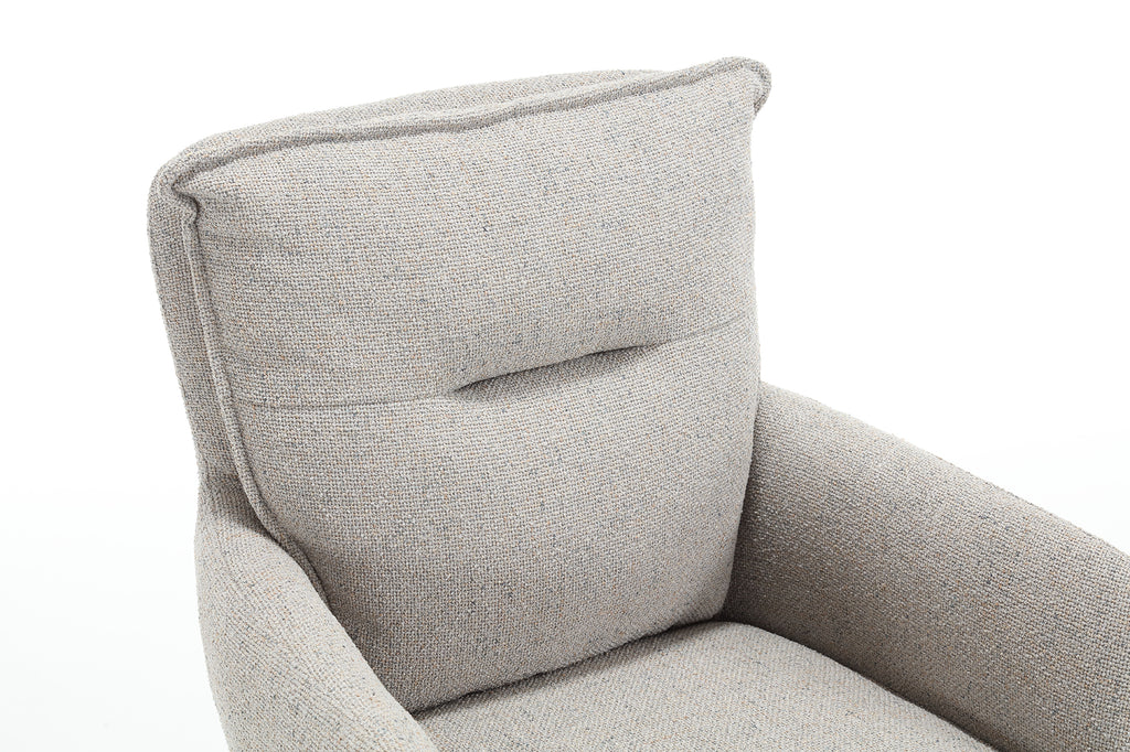 Sales Fever - Armlehnstuhl Strukturstoff Grau
