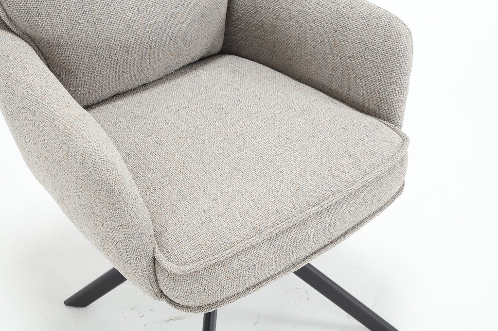 Sales Fever - Armlehnstuhl Strukturstoff Grau