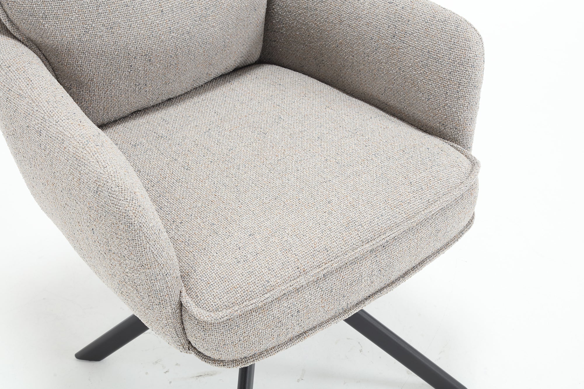 Sales Fever - Armlehnstuhl Strukturstoff Grau
