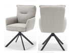 Sales Fever - Armlehnstuhl Strukturstoff Grau