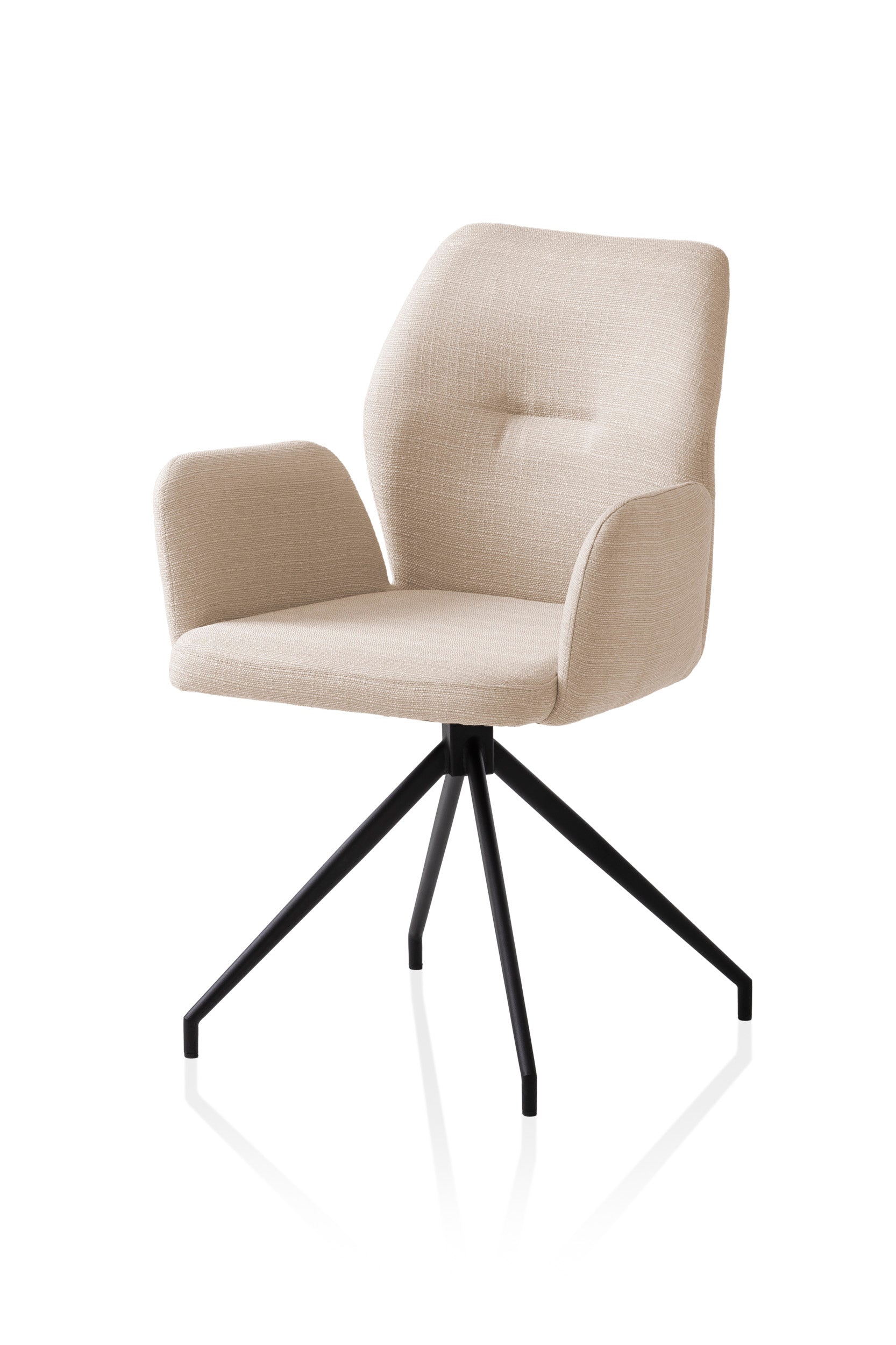 Sales Fever - Armlehnstuhl mit 180° Drehfunktion Beige
