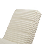 Sales Fever - Chaiselongue Plüsch-Cord Beige