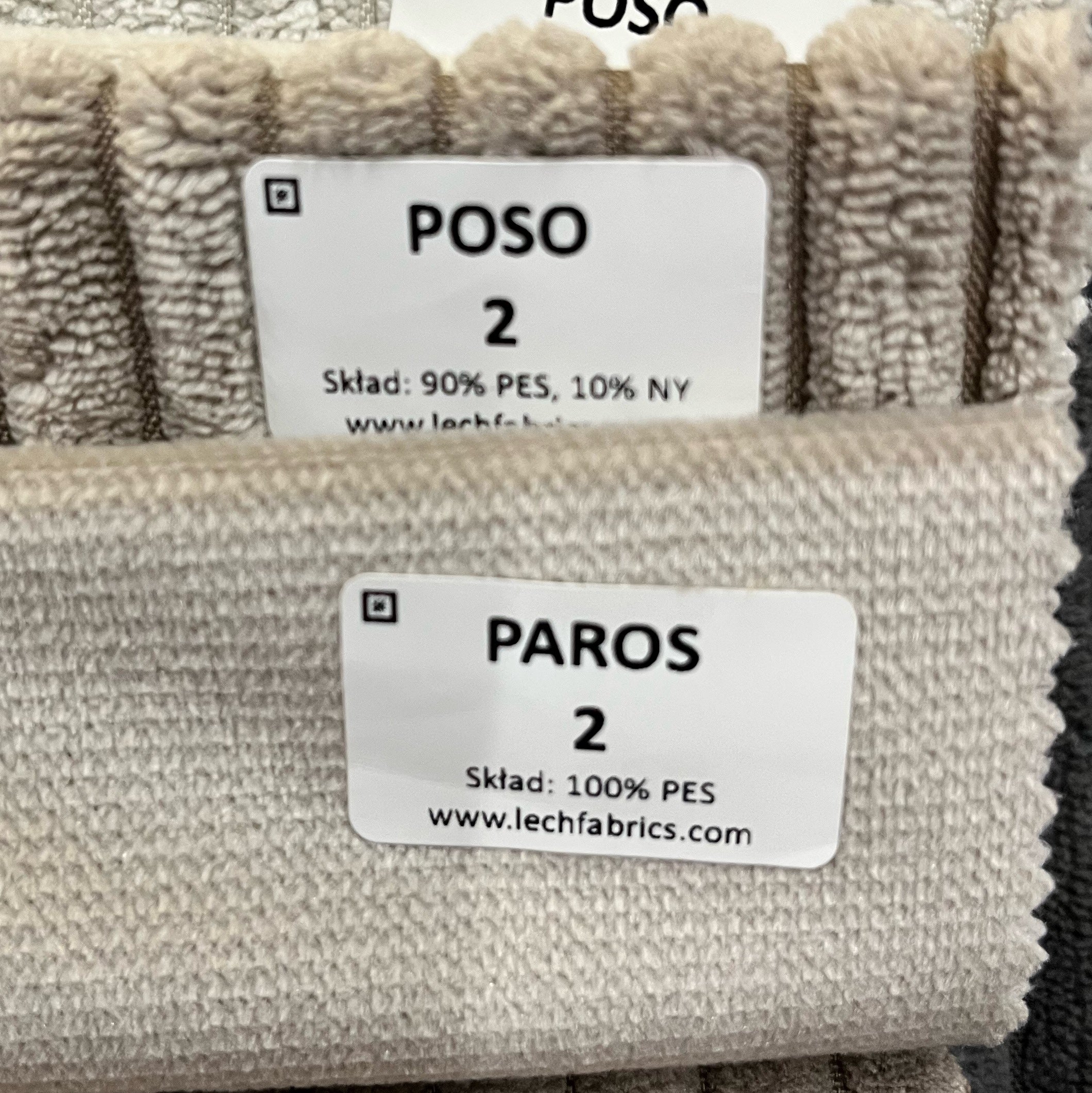 Wohnlandschaft Ottomane rechts Velourstoff Paros / Kronos -vorbestellbar-