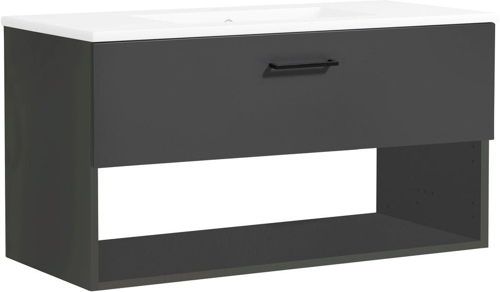 Waschbeckenunterschrank Trento Light klein anthrazit