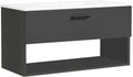 Waschbeckenunterschrank Trento Light klein anthrazit