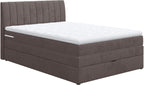 Boxspringbett 140cm Shark inkl. Bettkasten und Topper