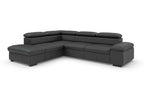 Ecksofa Alberto - Naturleder