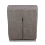 Sales Fever - Chaiselongue Strukturstoff Grau