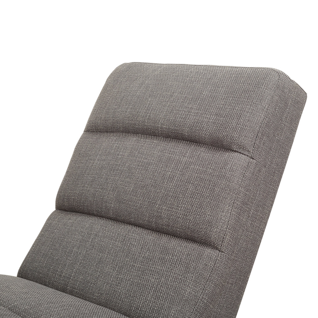 Sales Fever - Chaiselongue Strukturstoff Grau