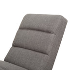 Sales Fever - Chaiselongue Strukturstoff Grau