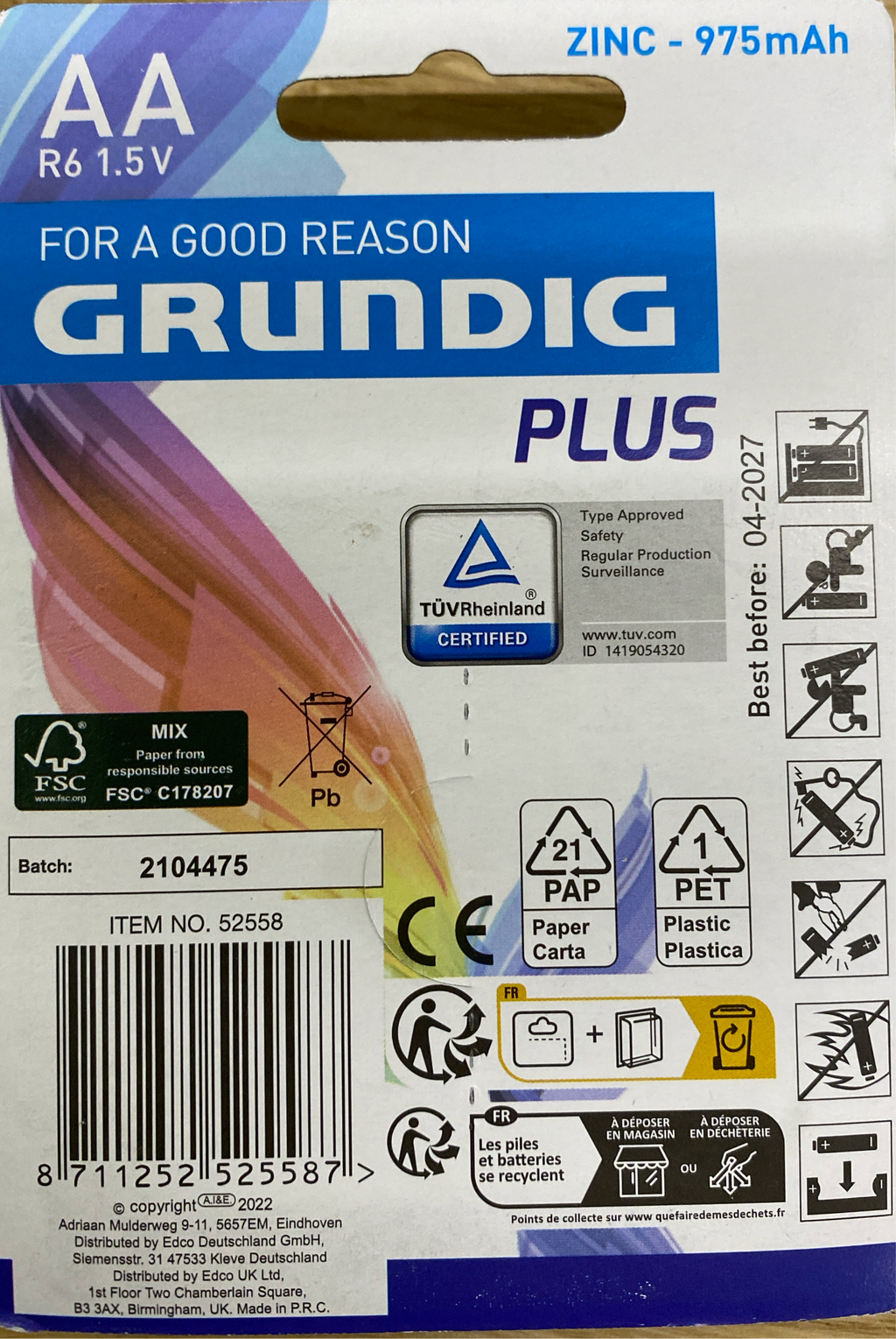 Grundig AA Batterien