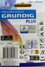 Grundig AA Batterien