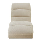 Sales Fever - Chaiselongue Strukturstoff Beige