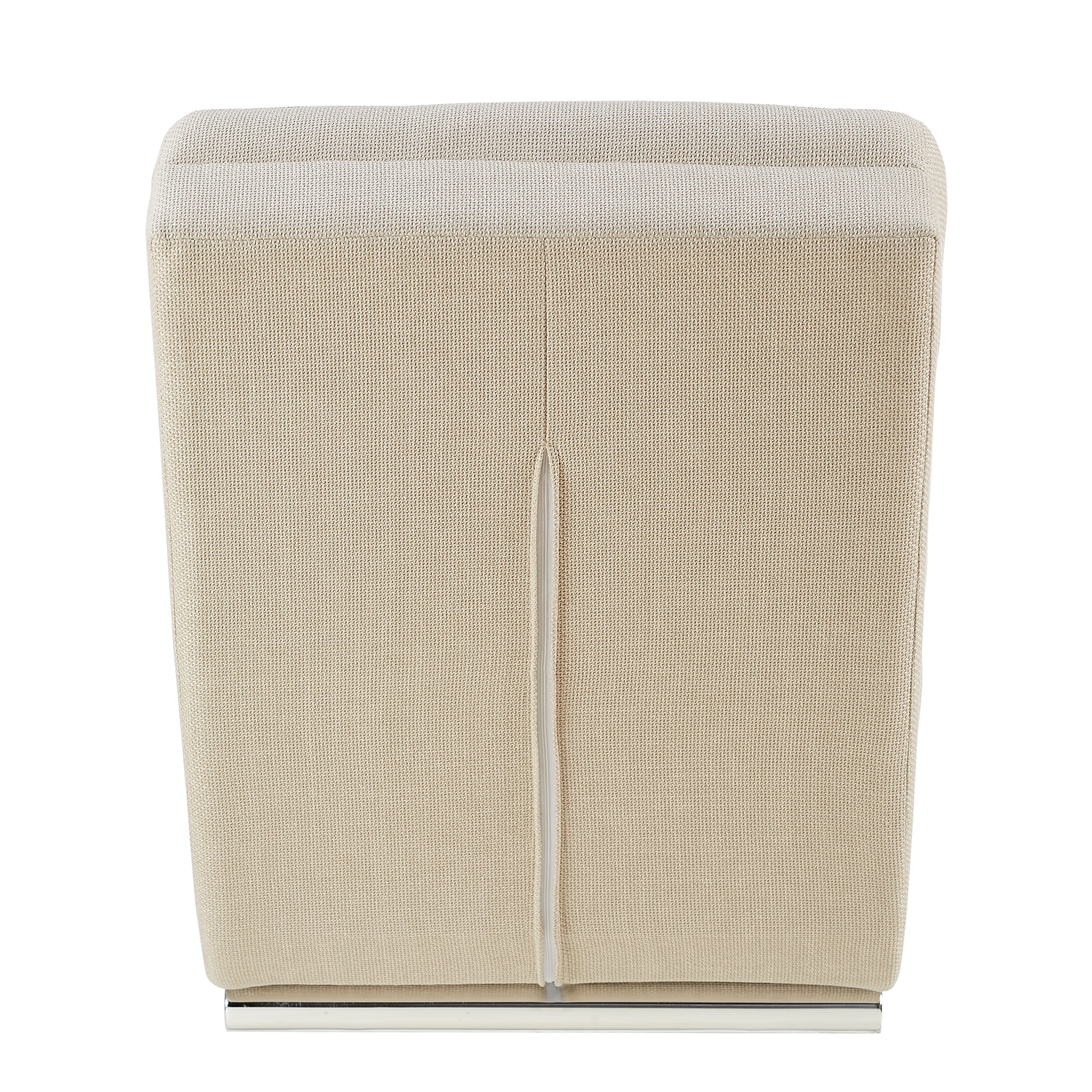Sales Fever - Chaiselongue Strukturstoff Beige