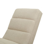 Sales Fever - Chaiselongue Strukturstoff Beige