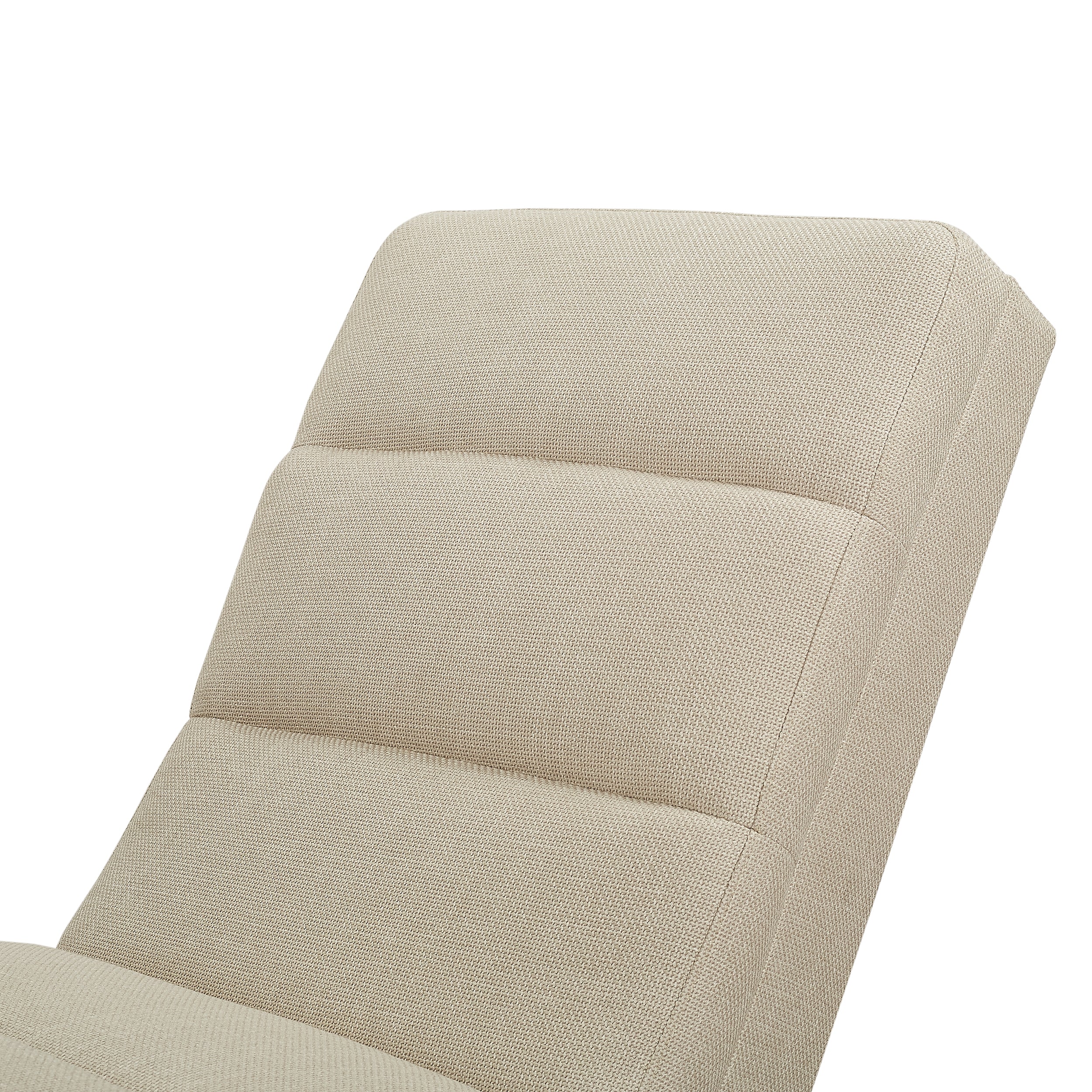Sales Fever - Chaiselongue Strukturstoff Beige