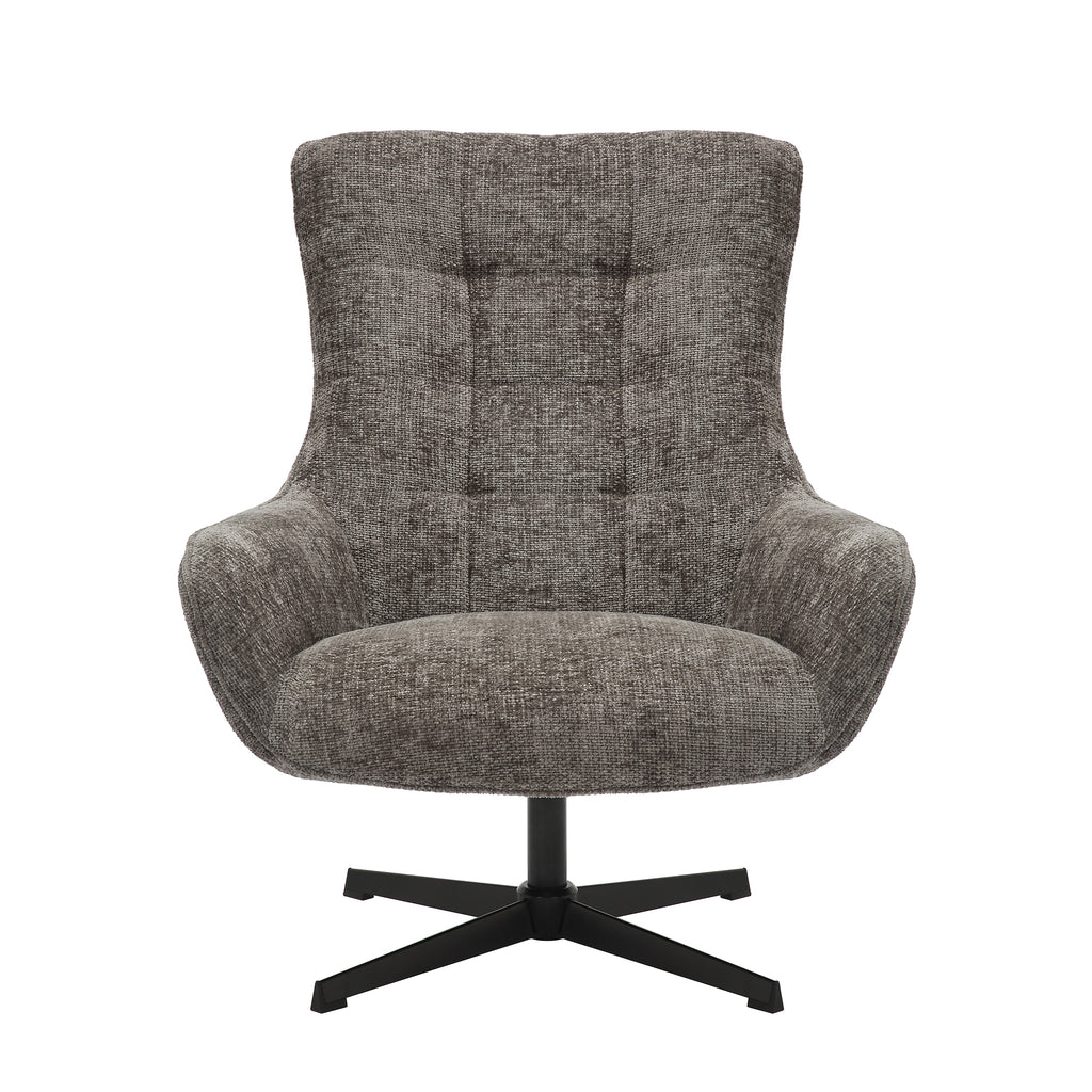Sales Fever - Sessel Chenillestoff Dunkelgrau