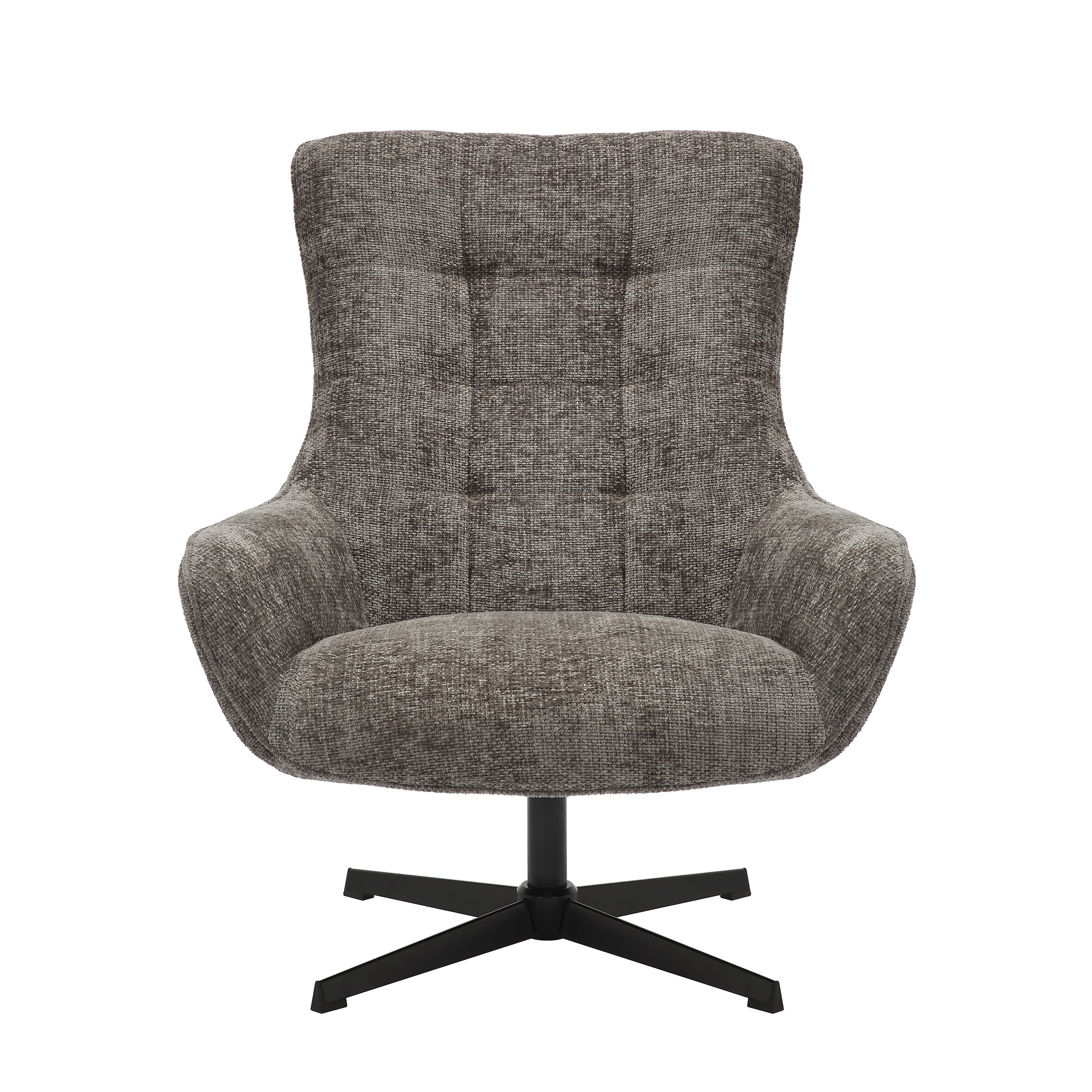 Sales Fever - Sessel Chenillestoff Dunkelgrau