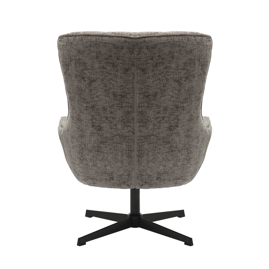Sales Fever - Sessel Chenillestoff Dunkelgrau