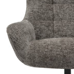 Sales Fever - Sessel Chenillestoff Dunkelgrau