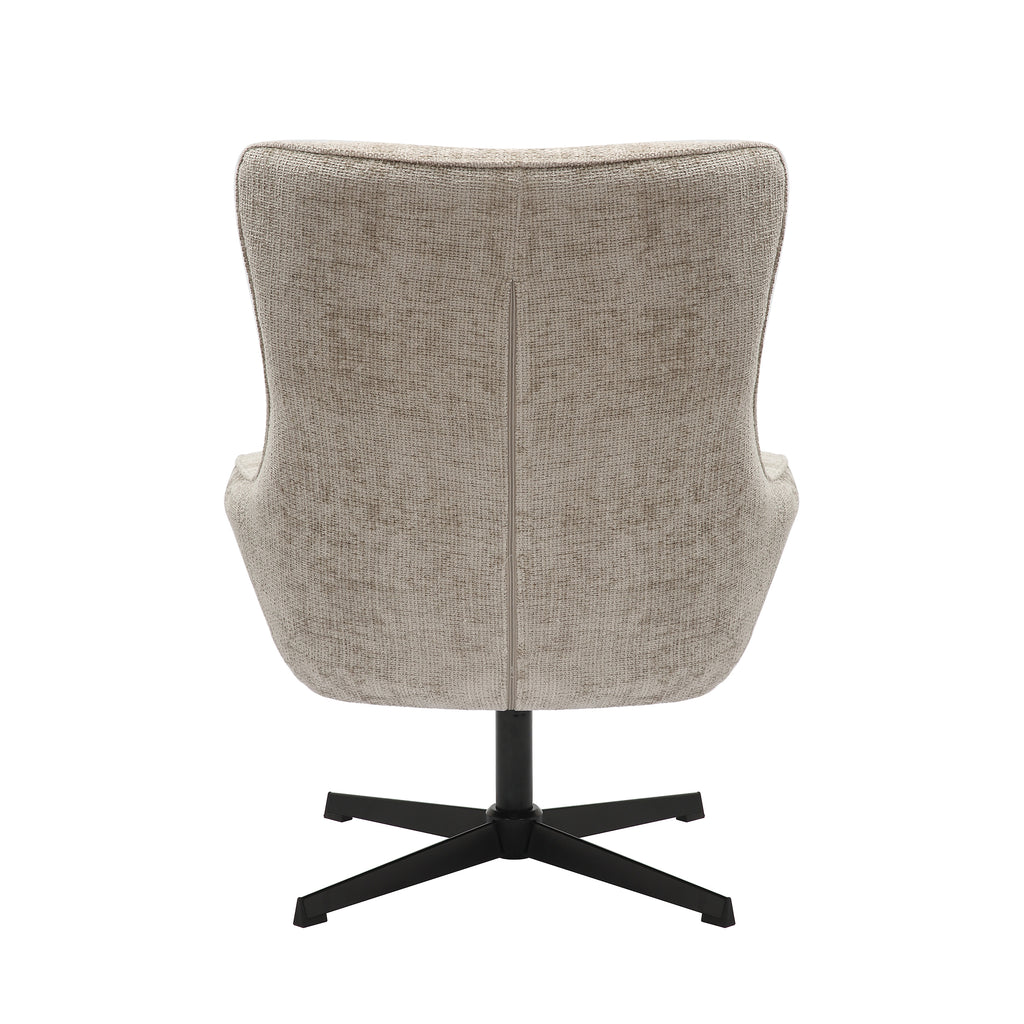 Sales Fever - Sessel Chenillestoff Hellgrau