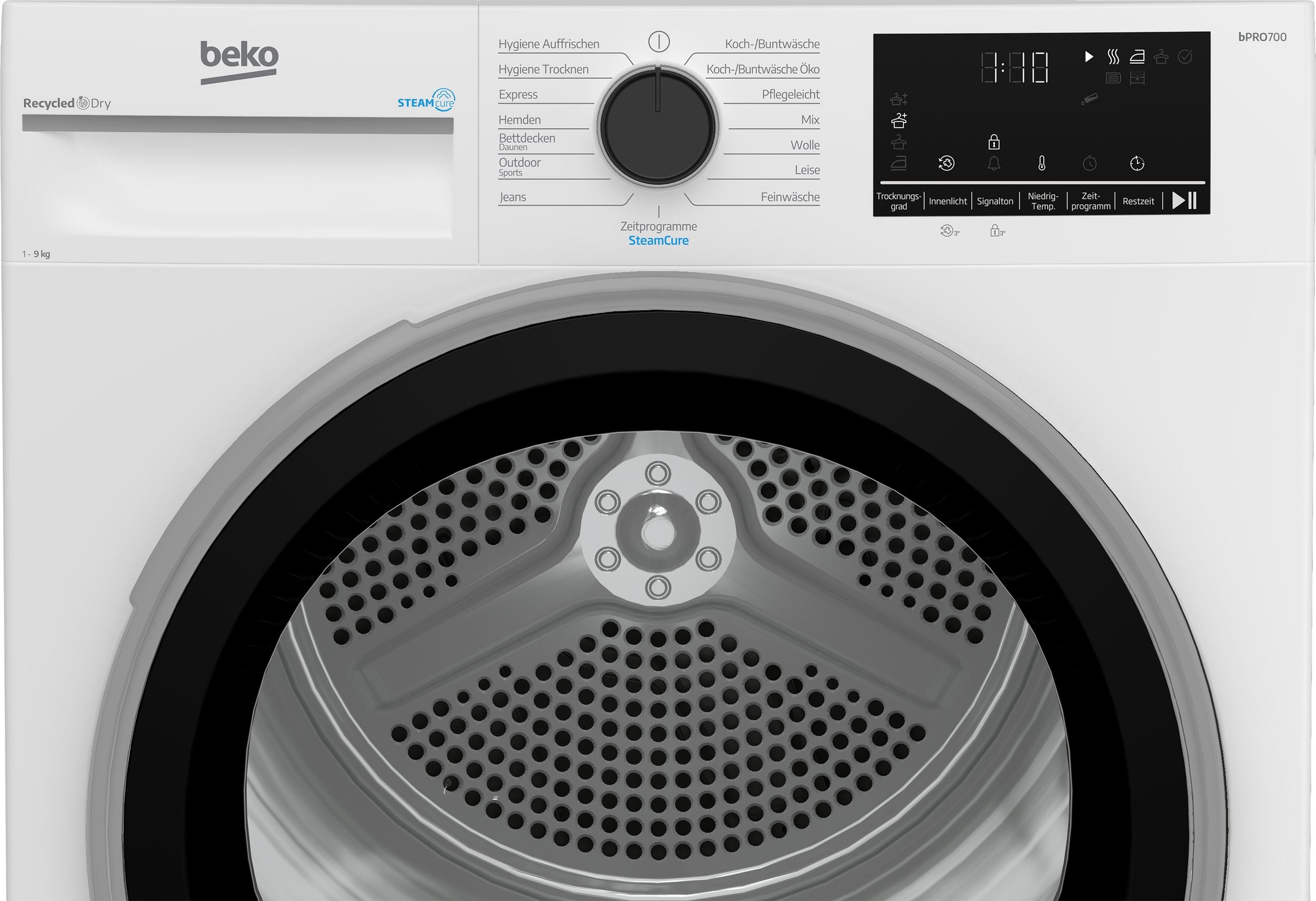 Beko B 5 T 69219 *B*  Wärmepumpentrockner 9 kg - H1 / H2 / H0 - 4