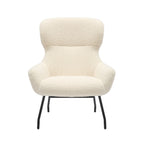 Sales Fever - Sessel und Hocker Set Teddyfell Beige