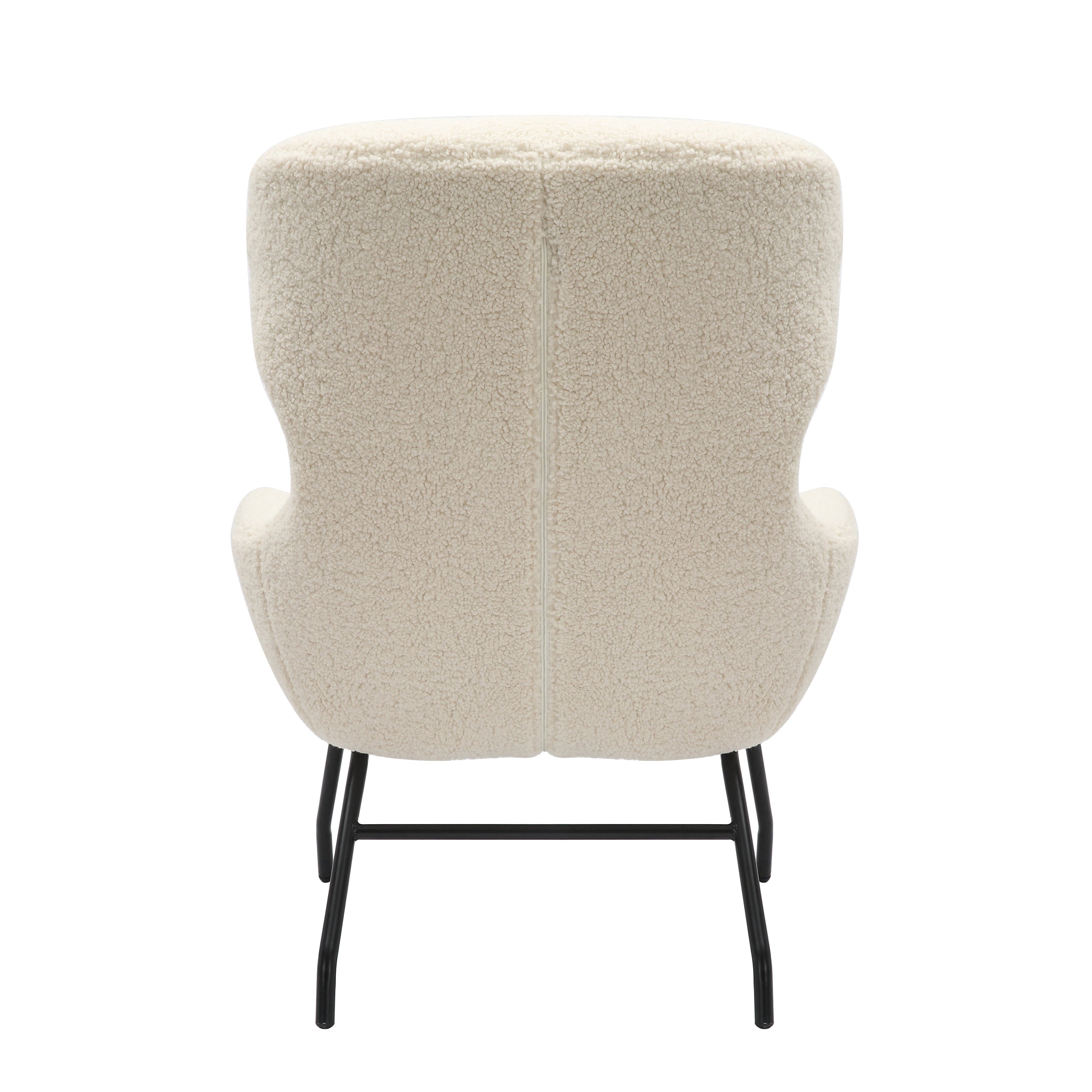 Sales Fever - Sessel und Hocker Set Teddyfell Beige