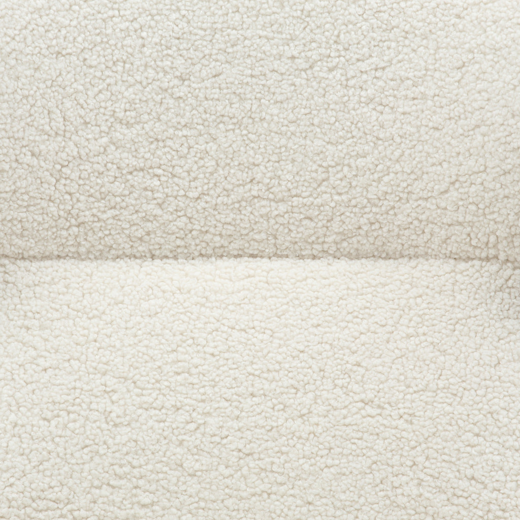 Sales Fever - Sessel und Hocker Set Teddyfell Beige