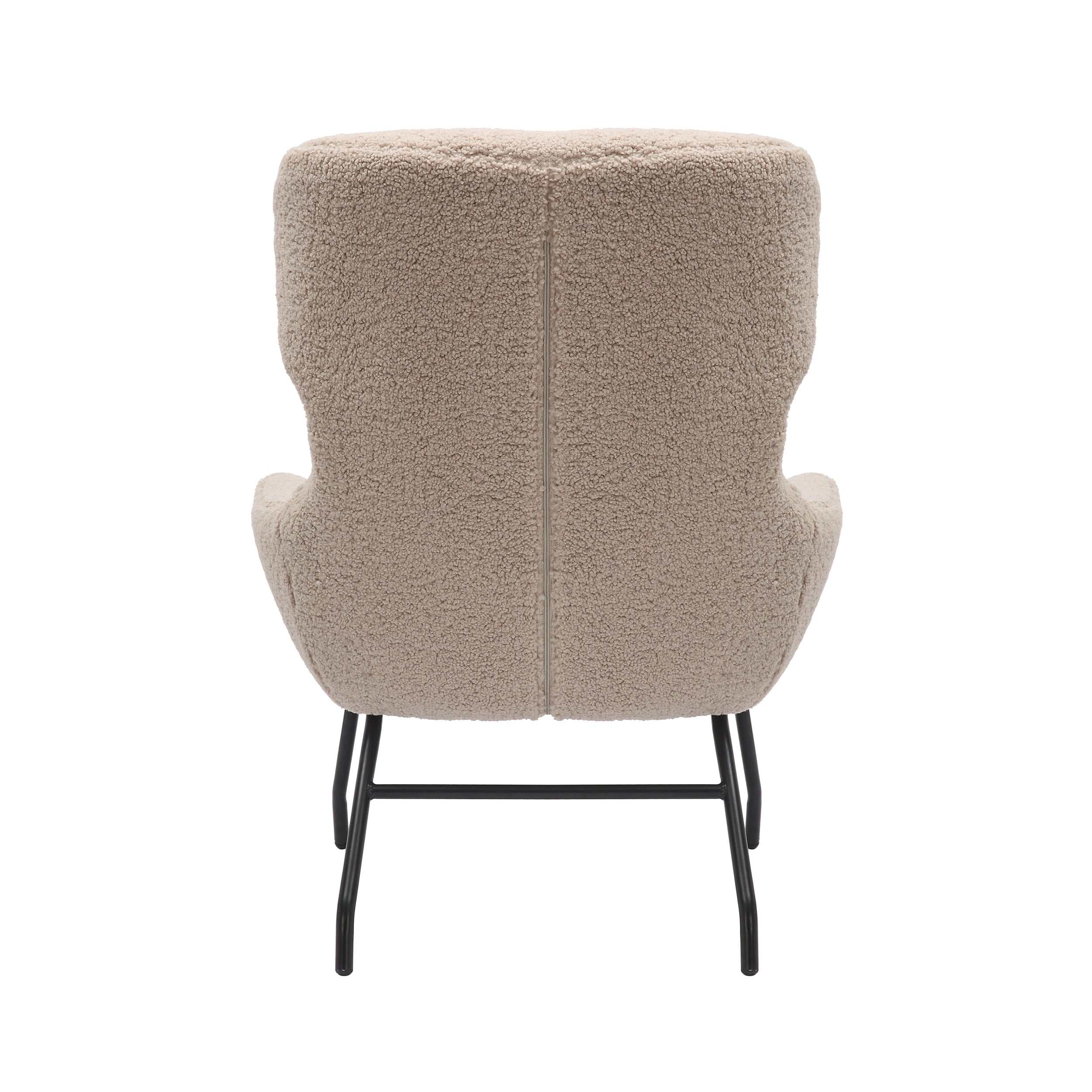 Sales Fever - Sessel und Hocker Set Teddyfell Taupe