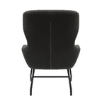 Sales Fever - Sessel und Hocker Set Teddyfell Anthrazit