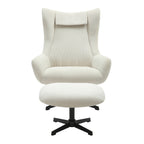 Sales Fever - Sessel und Hocker Cordoptik Beige