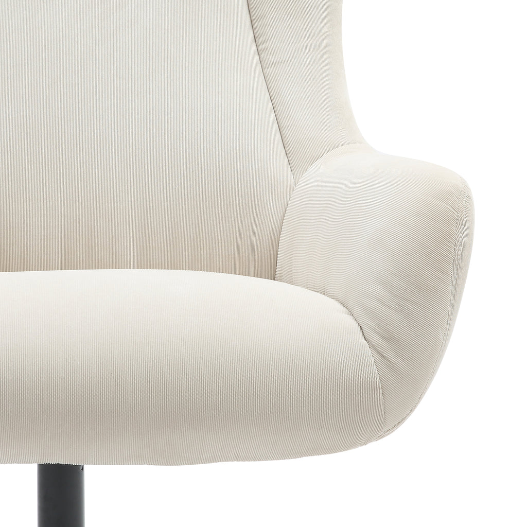 Sales Fever - Sessel und Hocker Cordoptik Beige